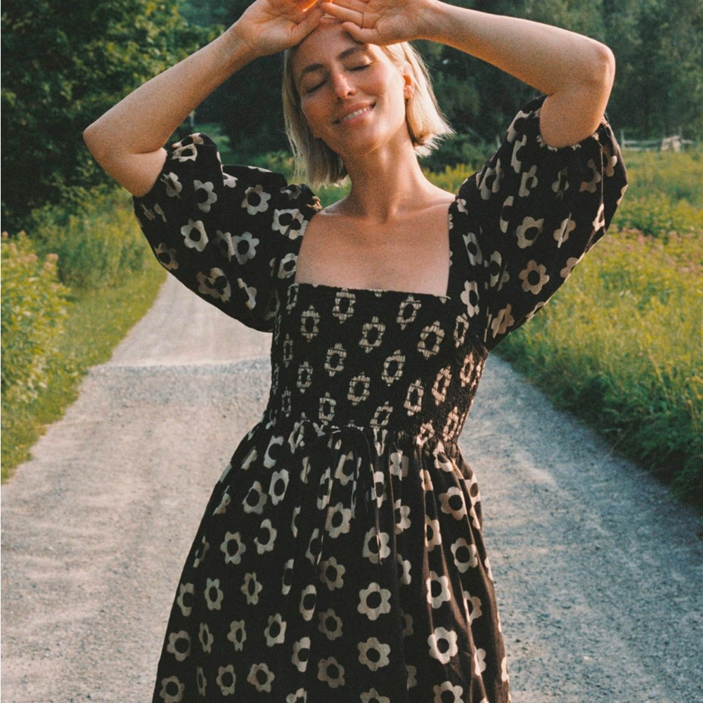 Christy Dawn Katrina dress in Noir Daisy